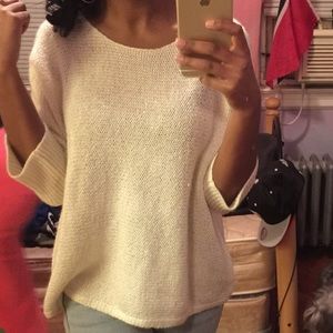 Cream Box Sweater